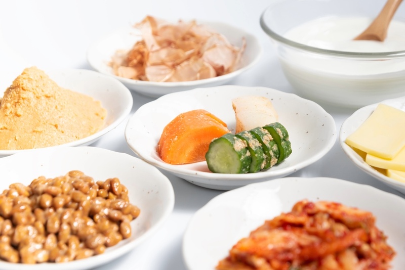 納豆などの発酵食品