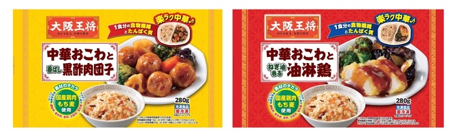 楽ラク中華 中華おこわと油淋鶏/楽ラク中華 中華おこわと黒酢肉団子