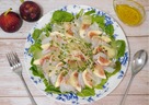 アロエシロップ漬けを使った簡単レシピ「鯛とアロエのカルパチョ」