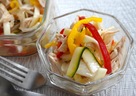ささみと野菜のスパイスマリネ